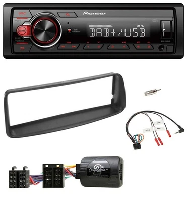 Pioneer MP3 1DIN DAB USB Lenkrad Autoradio für Peugeot 206 CC 2003-2008 - Bild 1 von 4