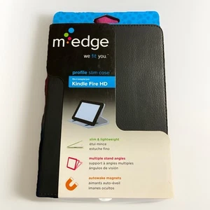 NEW sealed M-Edge Profile Slim Case For Kindle Fire HD Cover Black - Picture 1 of 2