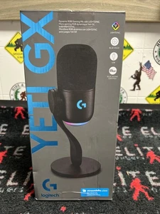 New Logitech Yeti GX 60 Hz to 18.5 kHz RGB Gaming Microphone 988-000567 - Picture 1 of 5