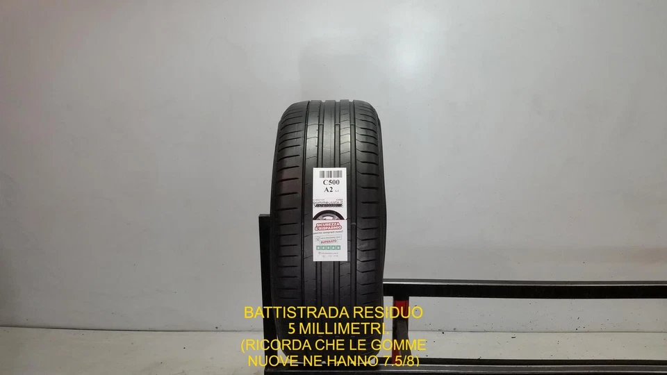 Gommes Usées 245/35R20 95Y Pirelli P Zero Pneumatiques Usés C00500 - Photo 1/1
