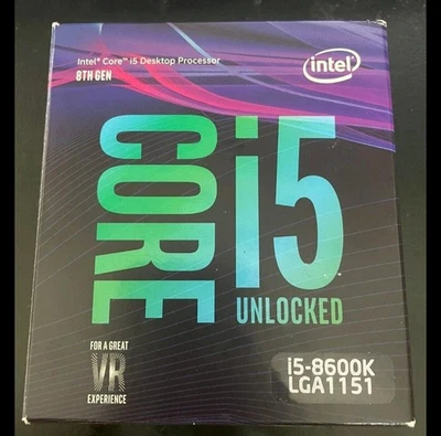 Intel Core i5-8600k 3.60GHz Hexa-Core LGA 1151 Boxed Processor (BX80684I58600K) - image 1 of 3