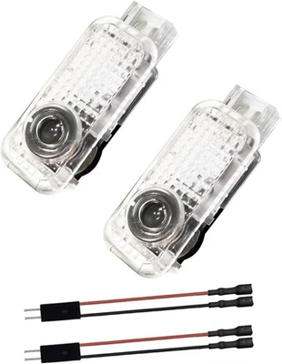 2 Piezas Audi Luz Puerta Charco Luces OEM 8YG947415 Foto 1 de 4