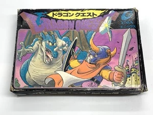 Dragon Quest 1 BOXED NES Famicom Japan no manual Tested - Picture 1 of 12