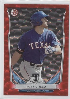 2014 Bowman Draft Top Prospects Red Ice /150 Joey Gallo #TP-80 - Image 1 of 2