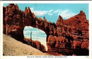 Cedar Breaks UT-Utah, Walls Of Jericho Vintage Souvenir Postcard - Picture 1 of 2