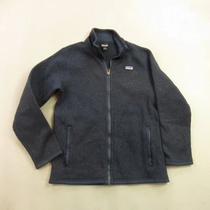 North Face Jacket Girls Large Long Sleeve Zip Lightweight Blue Casual Pockets - Picture 1 of 9