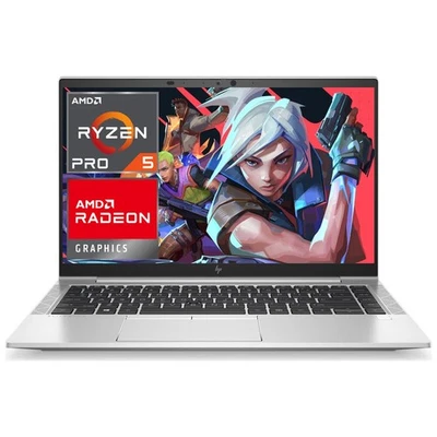 Portátil para juegos HP EliteBook 845 G8 Ryzen 5 PRO 5650U 16 GB 256 GB Windows 11 Pro Foto 1 de 4
