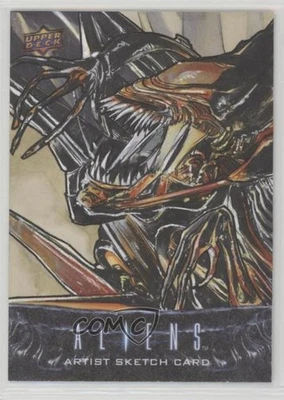 2018 Upper Deck Aliens Movie 1/1 Kursat Cetiner Auto Sketch 0zu - Image 1 of 3