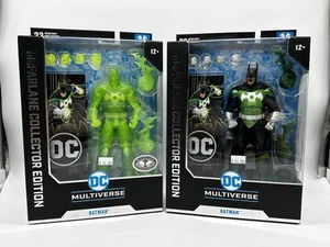 McFarlane DC Multiverse Batman As Green Lantern Platinum & Regular Edition 2pc - Picture 1 of 8