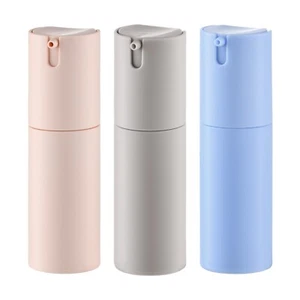 1 oz Airless Pump Bottles, Travel Lotion Container, Skincare Containers for M... - Picture 1 of 7