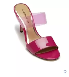 Andiamo Double Trouble Slide Sandal NEW NIB size 12M Magenta - Picture 1 of 2