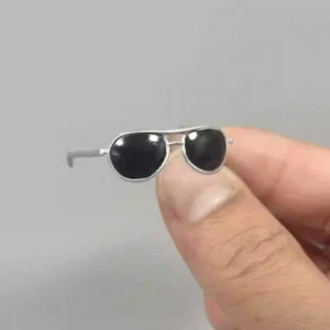 Gafas de sol 1/6 soldado modelo 12 pulgadas muñeca juguete accesorios - Imagen 1 de 4