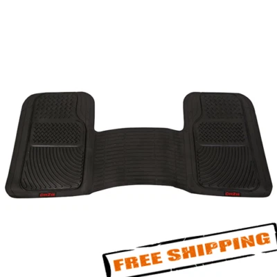 Dee Zee DZ90711 All Weather Full-Width Floor Mats (Black) Foto 1 de 4