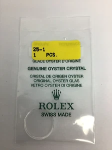 Genuine Rolex 25-1 Authentic Crystal - Picture 1 of 5