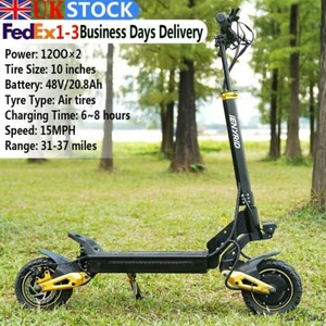 Electric Scooters Dual Motor Off Road Folding E-Scooter City Commute pro scooter - Picture 1 of 24