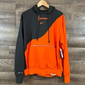 Sudadera con Capucha Nike Dri-Fit Adulto Liga WNBA Edición Estándar Naranja Gris LS Talla M Nueva con Etiquetas - Imagen 1 de 17