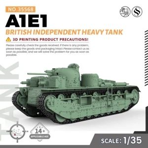 SSMODEL SS35568 1/35 Military Model Kit British A1E1 Independent Heavy Tank - Bild 1 von 5