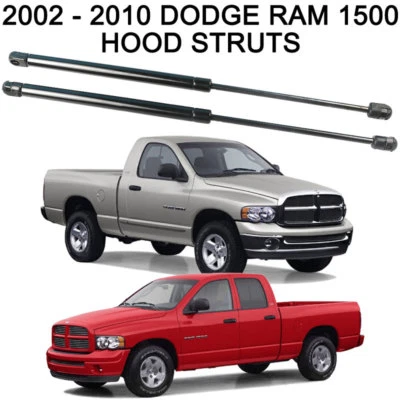 Apoios de suspensão do capô DODGE RAM 1500 PARA 2002 2003 2004 2005 2006 2007 2008 2009 2010 - Imagem 1 de 4