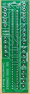 Solid State Logic SSL 5000 connection board to rack SL510 SL520 SL502 SL522 etc - Image 1 of 4