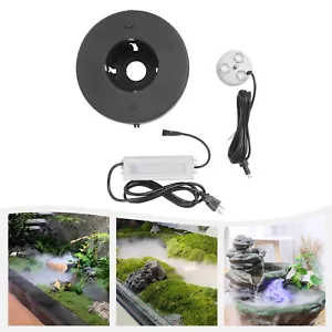 3 Head Ultrasonic Mist Maker Fogger Fog Water Pond Air Humidifier W/ Transformer - Picture 1 of 14