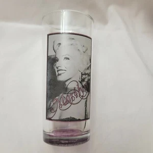 Marilyn Monroe Highball Cocktail Glass Black White  Photo Bernard Of Hollywood  - Picture 1 of 11