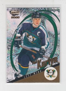 99/00 Pacific Revolution Anaheim Mighty Ducks Paul Kariya card #2