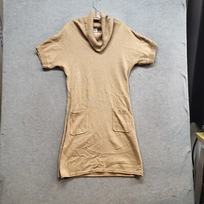 Vestido túnica suéter cuello capucha tejido Zuni beige grande Athleta para mujer Foto 1 de 4