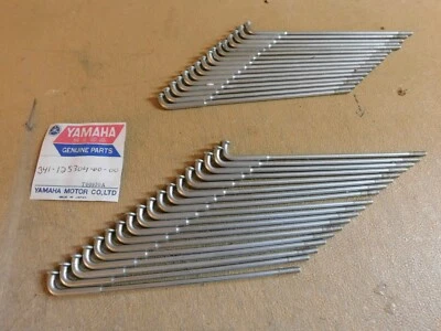 NOS OEM PARTIAL SET - Rear Wheel Spoke Set:  1973 1974 Yamaha TX750 - Image 1 of 4