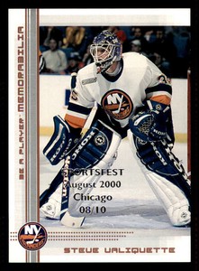 2000-01 BAP Memorabilia Chicago Sportsfest #5 Steve Valiquette /10