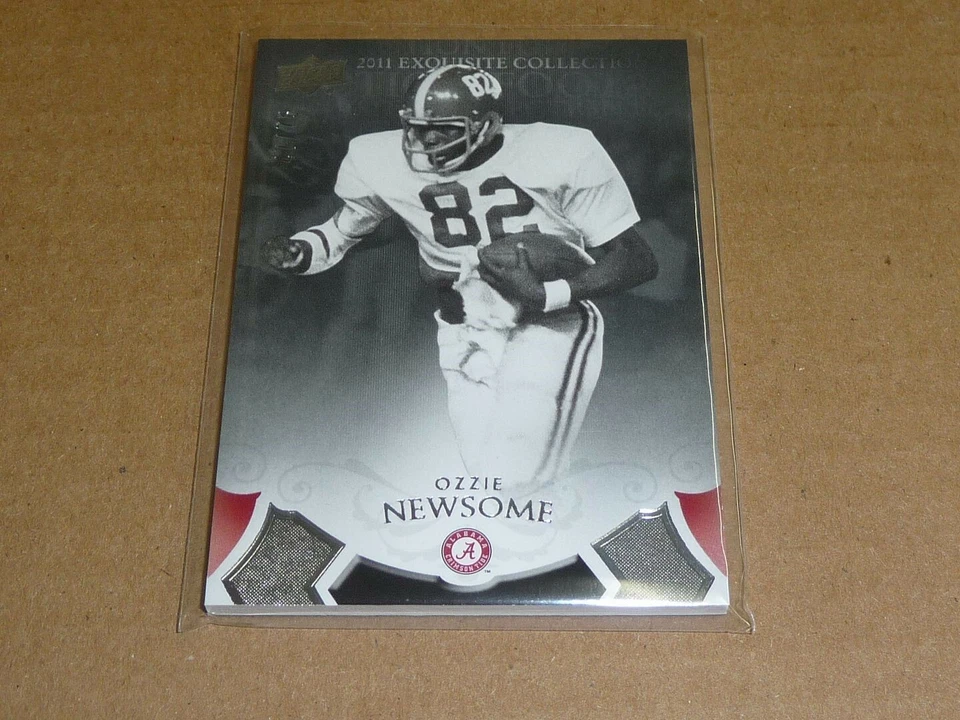 2011 Exquisite Collection BASE OZZIE NEWSOME BROWNS ALABAMA /75 A8144 - Image 1 of 1