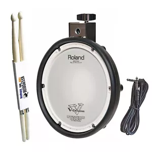 Roland PDX-8 V-Drum Pad Meash-Head Pad für E-Drum 10 Zoll + keepdrum Sticks - Picture 1 of 5