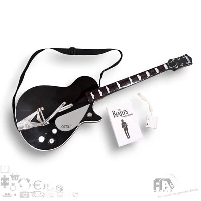 Nintendo Wii - The Beatles Rock Band Gretsch Duo-Jet Chitarra Guitar Hero 🎸 USB - Immagine 1 di 4