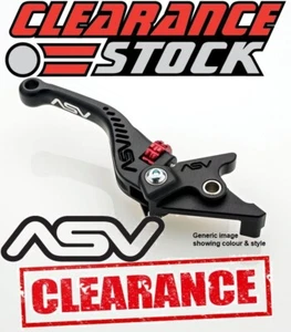 Yamaha YZF R1 2007-2008 ASV C5 Short Front Brake Lever - Black - Picture 1 of 4