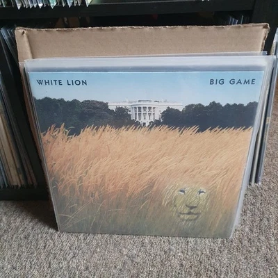 White Lion – Big Game - Vinyl Lp + Poster - 1989 -OIS  - EU - Limited Edition - Bild 1 von 3