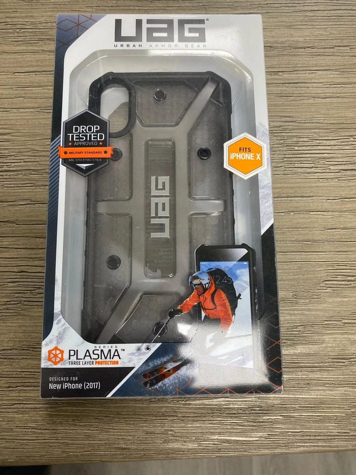 NUEVA (UAG) Funda Doble Capa Serie Plasma Apple iPhone X XS ASH Foto 1 de 1