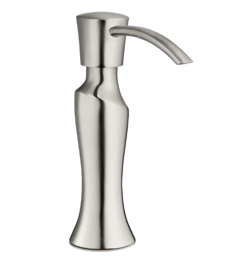 Dispensador de jabón Pfister KSD-IHSS Kai, acero inoxidable Foto 1 de 3