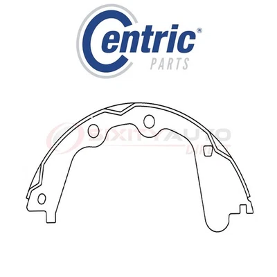 Centric Drum Brake Shoes for 2013-2018 Chevrolet Silverado 2500 HD 6.0L 6.6L ni Foto 1 de 4