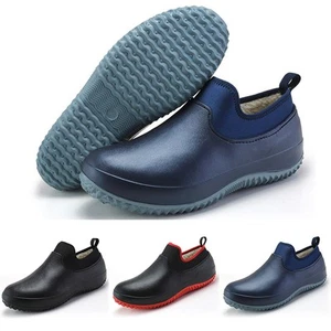 Safety Shoes Kitchen Lined Womens Winter Work Boots Non-slip Chef Shoes Mens - Picture 1 of 7