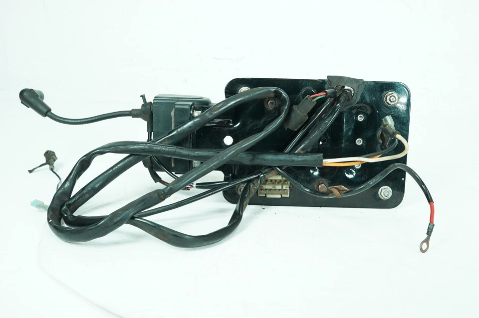 94 Harley Dyna FXDWG Wide Glide OEM Electrical Box Cover Wiring Panel 70987-90B - Image 1 of 4