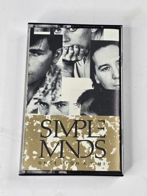 Simple Minds – Once Upon A Time - Cassette Tape Album 1985 Virgin Canada Vintage - Image 1 of 4