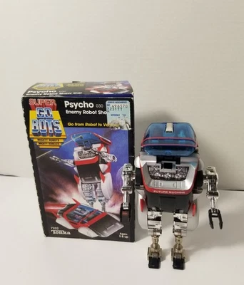 Psycho Enemy Robot Show Car 1984 Super Go-bots w/ Box GOBOTS - Image 1 of 4