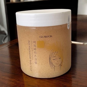 GLAMFOX Rice Niacinamide Body Scrub, New-Sealed, 500g - Picture 1 of 1
