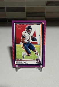 2025 Donruss D’Andre Swift Viola Prova di Stampa Chicago Bears #226 - Foto 1 di 2
