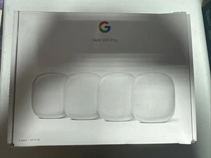 Google Nest WiFi Pro Wi-Fi 6E Reliable Home Wi-Fi System Mesh Wi-Fi Router A+ - Picture 1 of 3