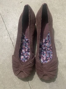 American Raglie Womens Moccasins Size 5.5 M US WEDGE PREOWN - Picture 1 of 10