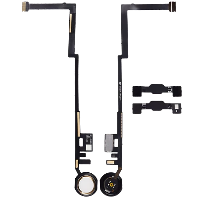 Home Button Flex Cable For iPad 5 (2017) / iPad 6 (18) (Aftermarket Plus) (Gold) - Image 1 of 4