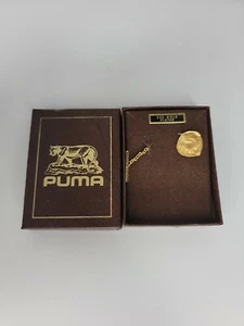 A BIT OF COLORADO PUMA JEWERLY 24K GOLD PLATED REAL LEAF BROOCH FASHION  - Picture 1 of 6