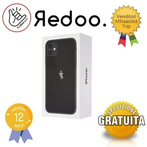 Scatola iPhone 11 Nero ITA + Accessori Nuovi (Originale Apple 100%) - Zdjęcie 1 z 2