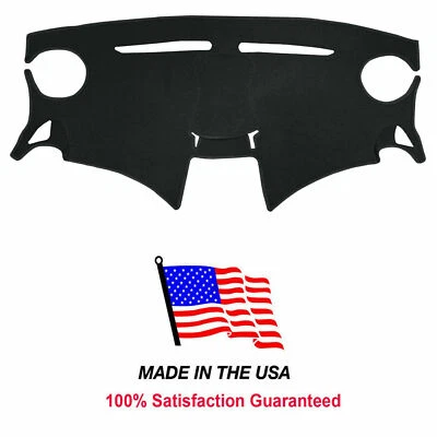 黑色仪表板保护套仪表板 2013 - 2015 雪佛兰 Spark 垫垫 - 定制版 CH122-5 — 第 1/4 张图片