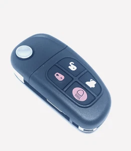 Jaguar S-TYPE 1999-2009 4 Button Remote Flip Key - Picture 1 of 2
